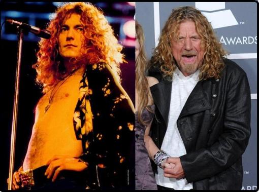Robert Plant - Década de 70 - 2009 (respectivamente)